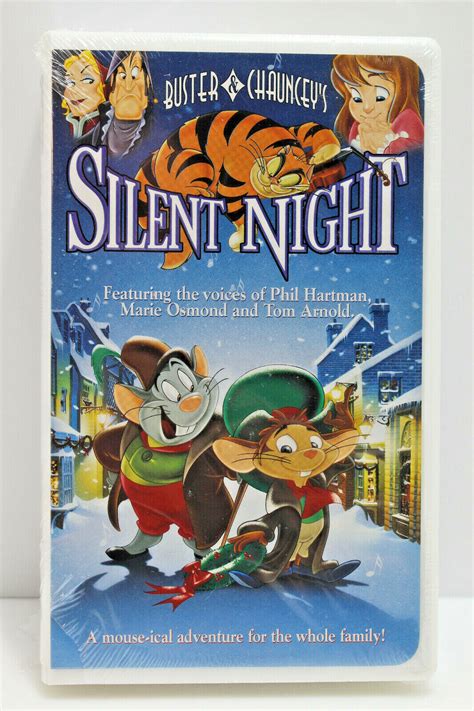 buster and chauncey's silent night|silent night vhs.